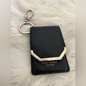 Henri Bendel keychain wallet / card holder